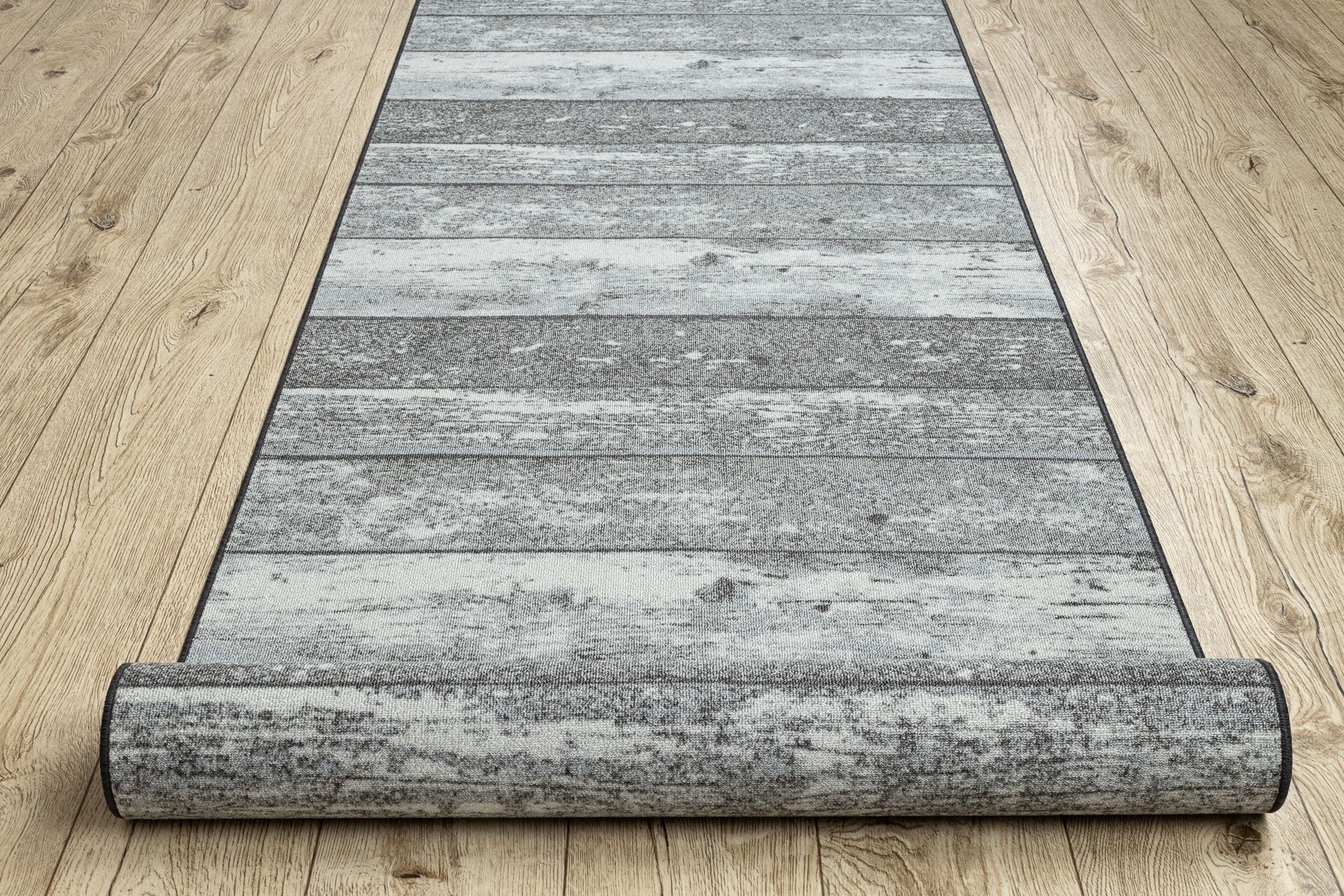 TAPIS DE COULOIR antidérapant 57 cm Bois, planche gris 57x1400 cm - 5