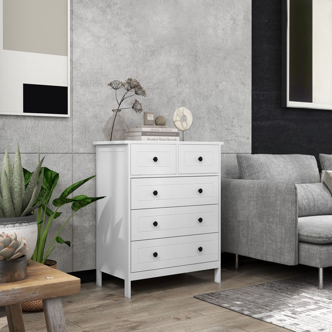 Table de chevet, tiroirs, rangement, design pratique et fonctionnel ...