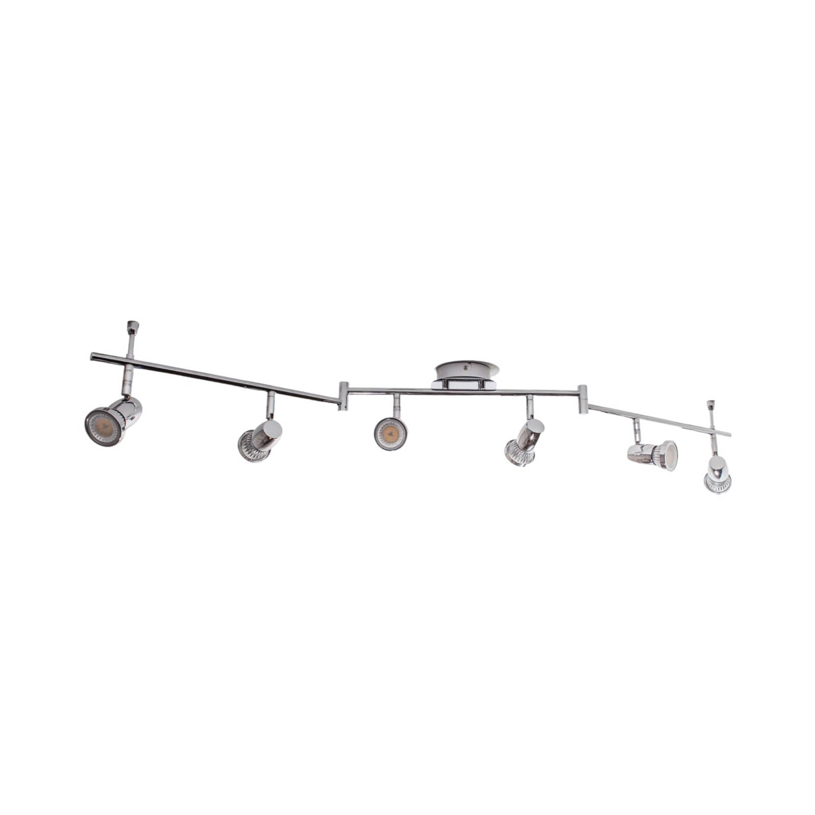 COMELY Plafonnier Cristal Chromé, Luminaire de Plafond Intérieur E27