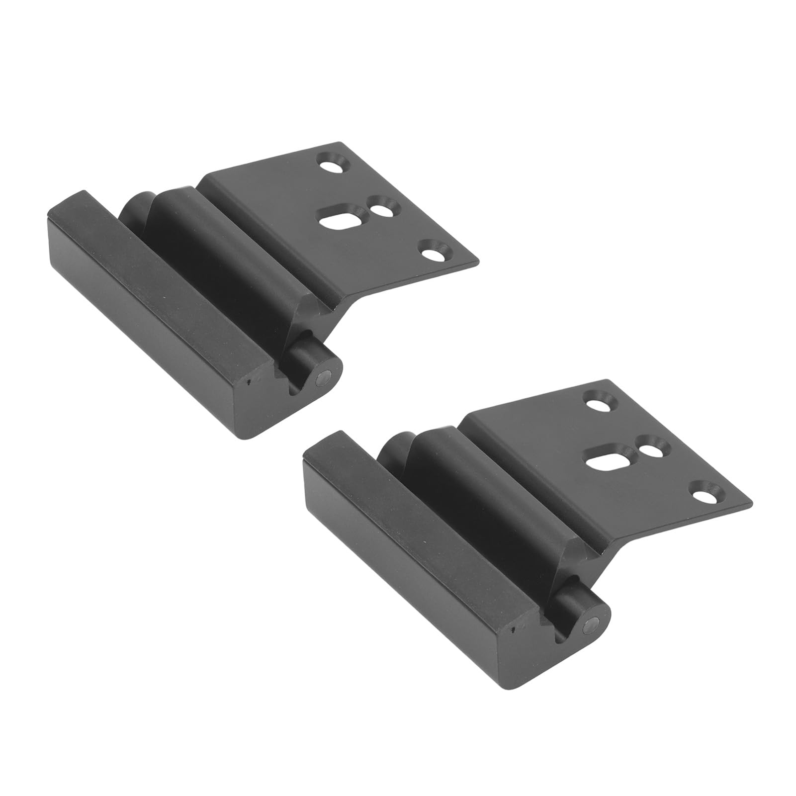 Lot De 2 Protège-Clous Anti-Collision Pare-Chocs Arrière Smart Fortwo – Alliage Aluminium Noir – EMagTech