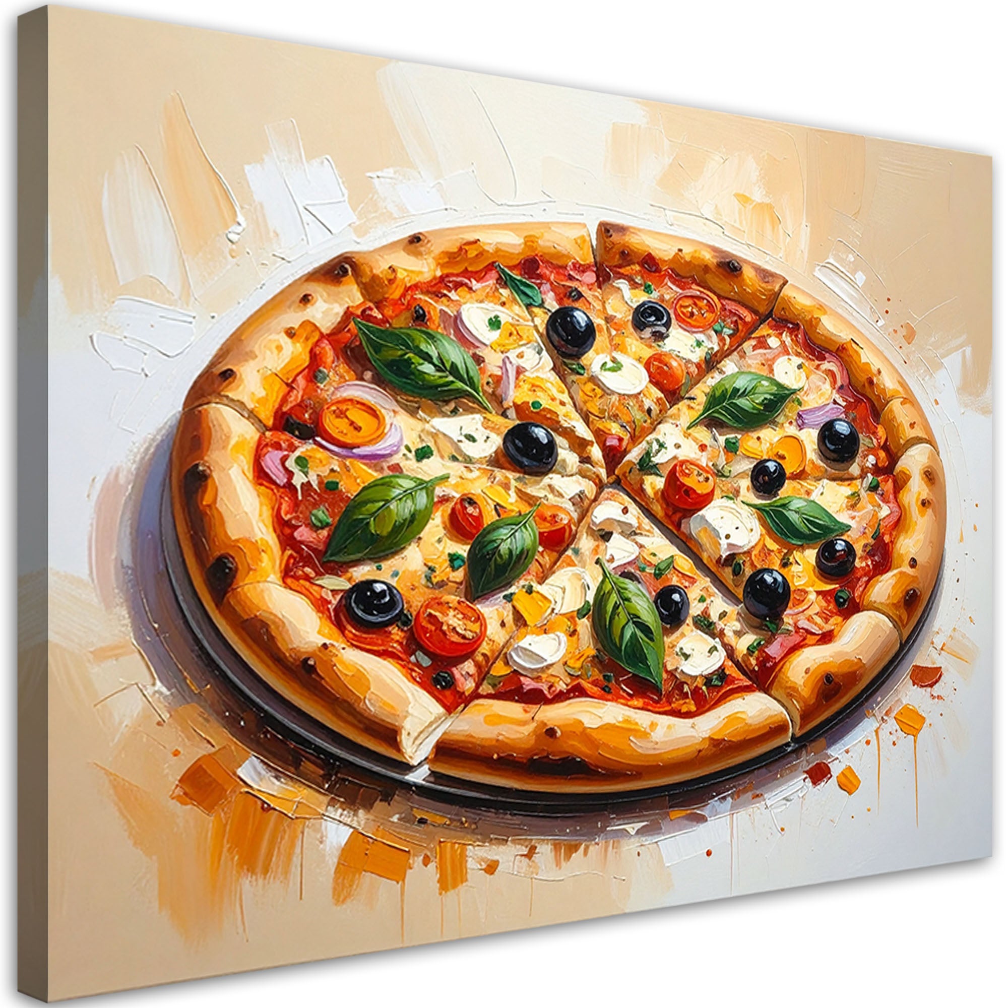 Obraz do kuchni restauracji, Pizza Jedzenie 90x60