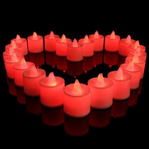 Floating Candles With Wand 12 Candele A LED Senza Fiamma A Cera Gocciolante A Batteria Con Timer Candele Galleggianti - Foto 9