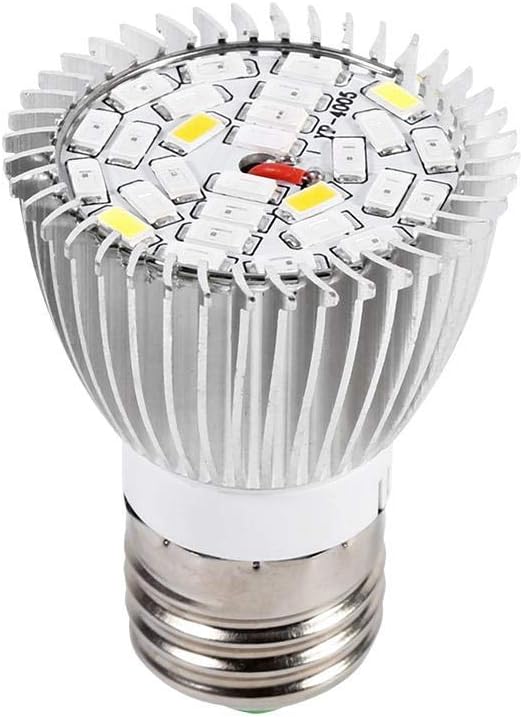 Żarówka do uprawy roślin, 5W E27, dioda LED o dużej mocy, panel LED o pełnym spektrum do szklarni hydroponicznych