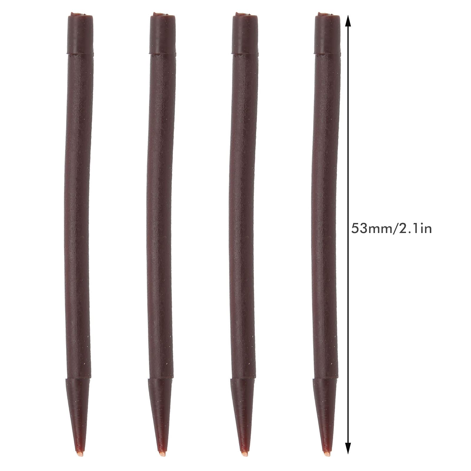Milageto – 30 Pezzi Allineatori Per Amo Da Pesca In Gomma – Manicotti Per Linea Corta, Ideali Per Pesca Alla Carpa, Misura 1,1x0,16x0,25 Cm