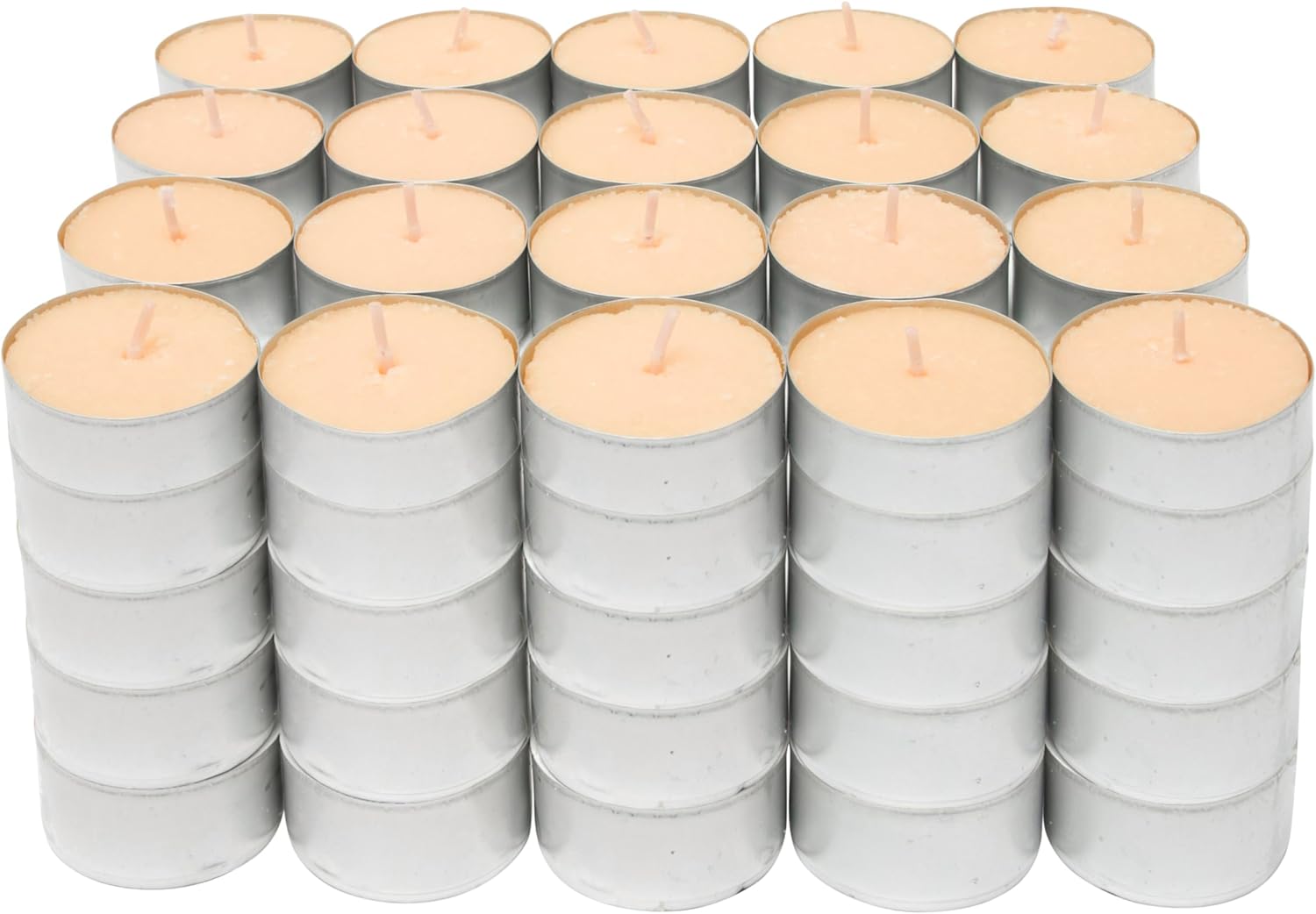 Bougie Parfumée En Pot 18oz Vanille Fumée - Cire Soja, 4 Mèches, 50h, Design Industriel Chic