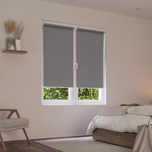 Store Enrouleur Occultant Sans Percer 60x160cm - Store Thermique Pour Fenêtres Et Portes, Anthracite