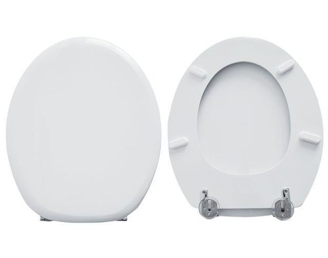 Copriwater Pozzi Ginori Fantasia Compatibile in Poliestere bianco