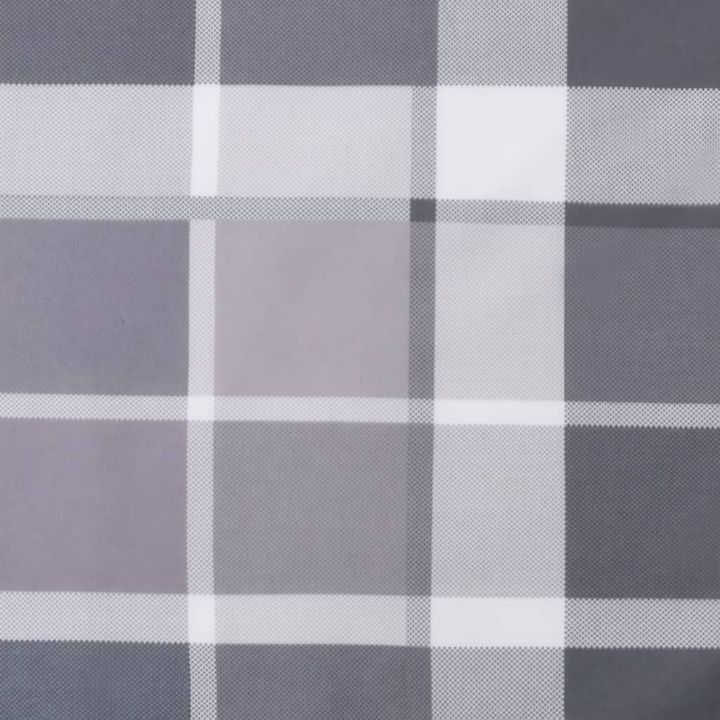Maison Exclusive - Cojines para palets 2 unidades tela a cuadros gris - 9