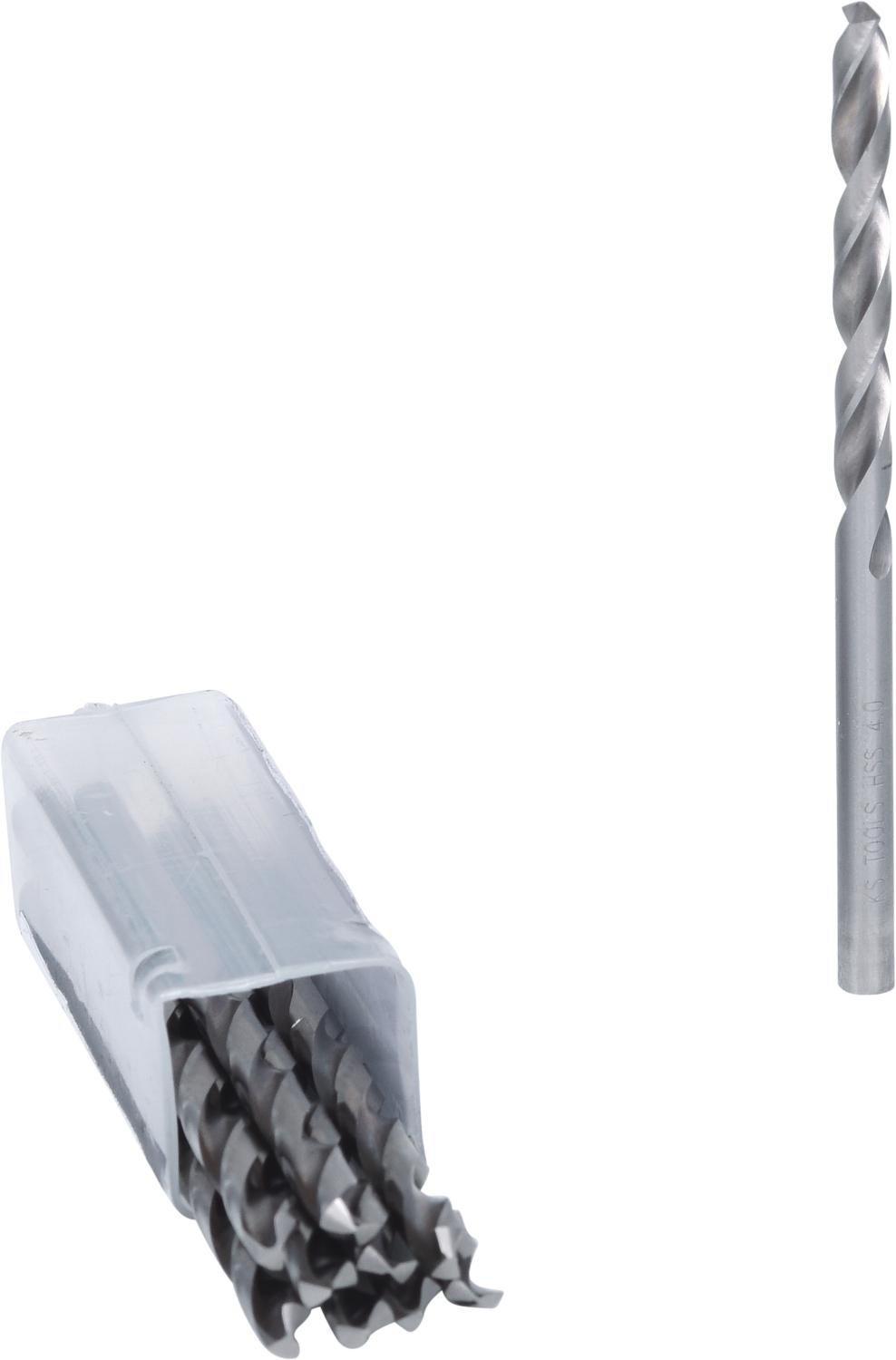 KSTOOLS - Lot de 10 forets HSS-G meulés 4mm - 330.2040 - 9