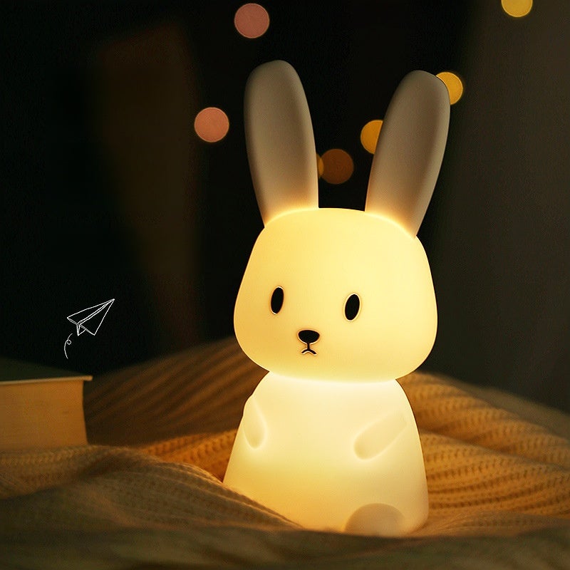 Veilleuse Magnétique Rechargeable – En Silicone – Pour Chambre D'enfant – Neuve