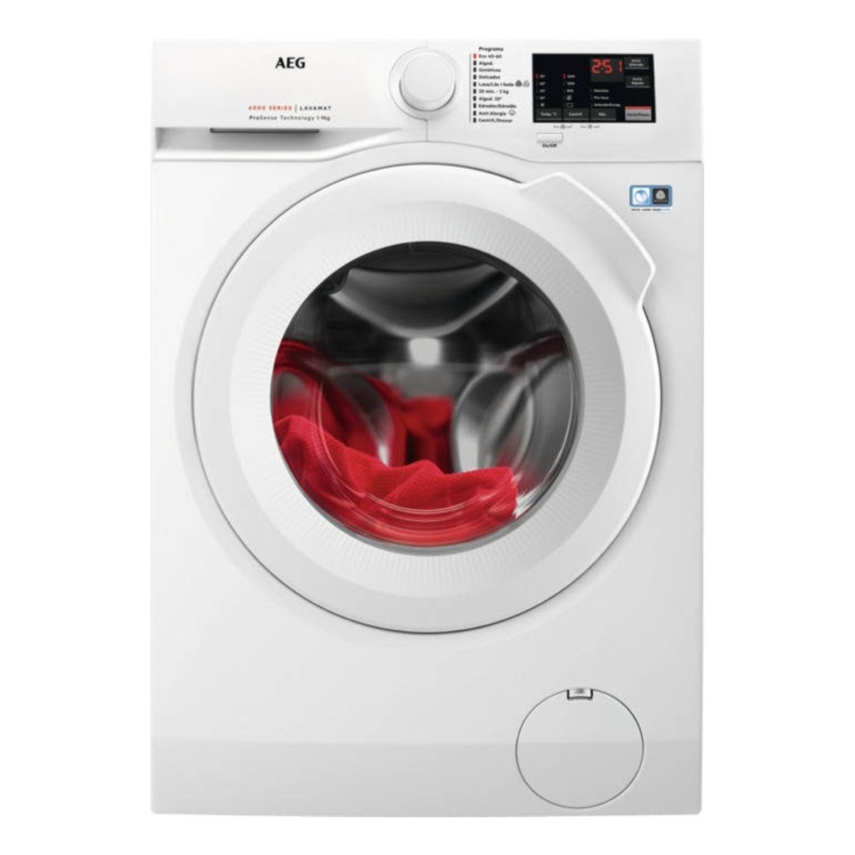 Lavadora Aeg L6FBI947P 9 kg 1400 rpm Blanco 9 kg