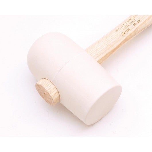 Maillet caoutchouc forme carreleur blanc - MOB - 2