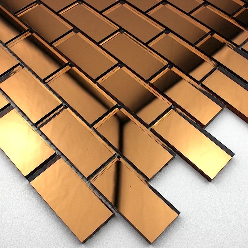 Mosaïque réseau mosaïque miroir mural de carrelage mural ou la cuisine rupture/ciot Gris Uni rayures marbre pierre naturelle