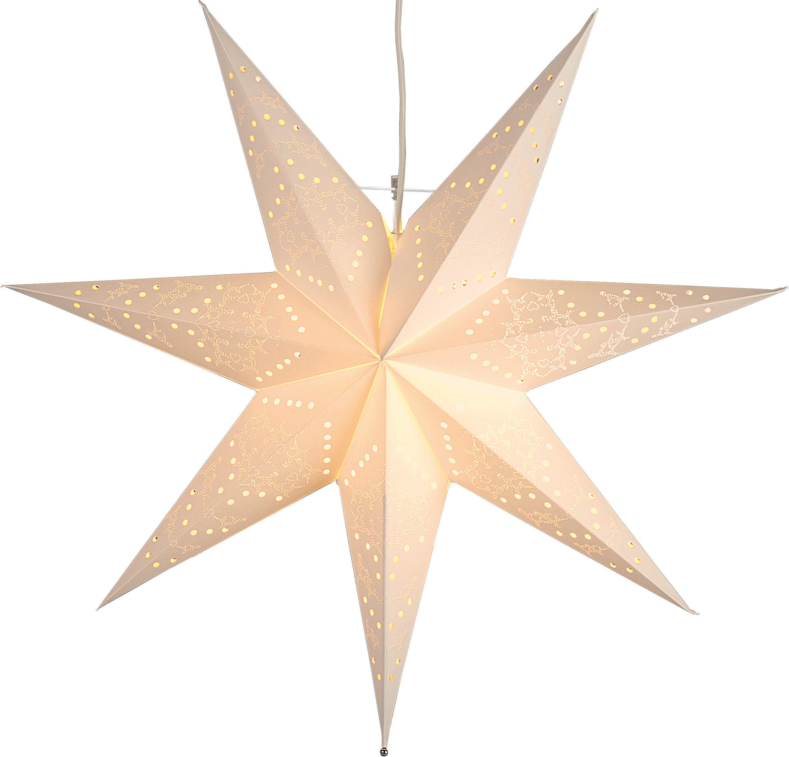 Cercle Lumineux Poinsettia Renown - Décoration De Noël Vintage Pour Fenêtre