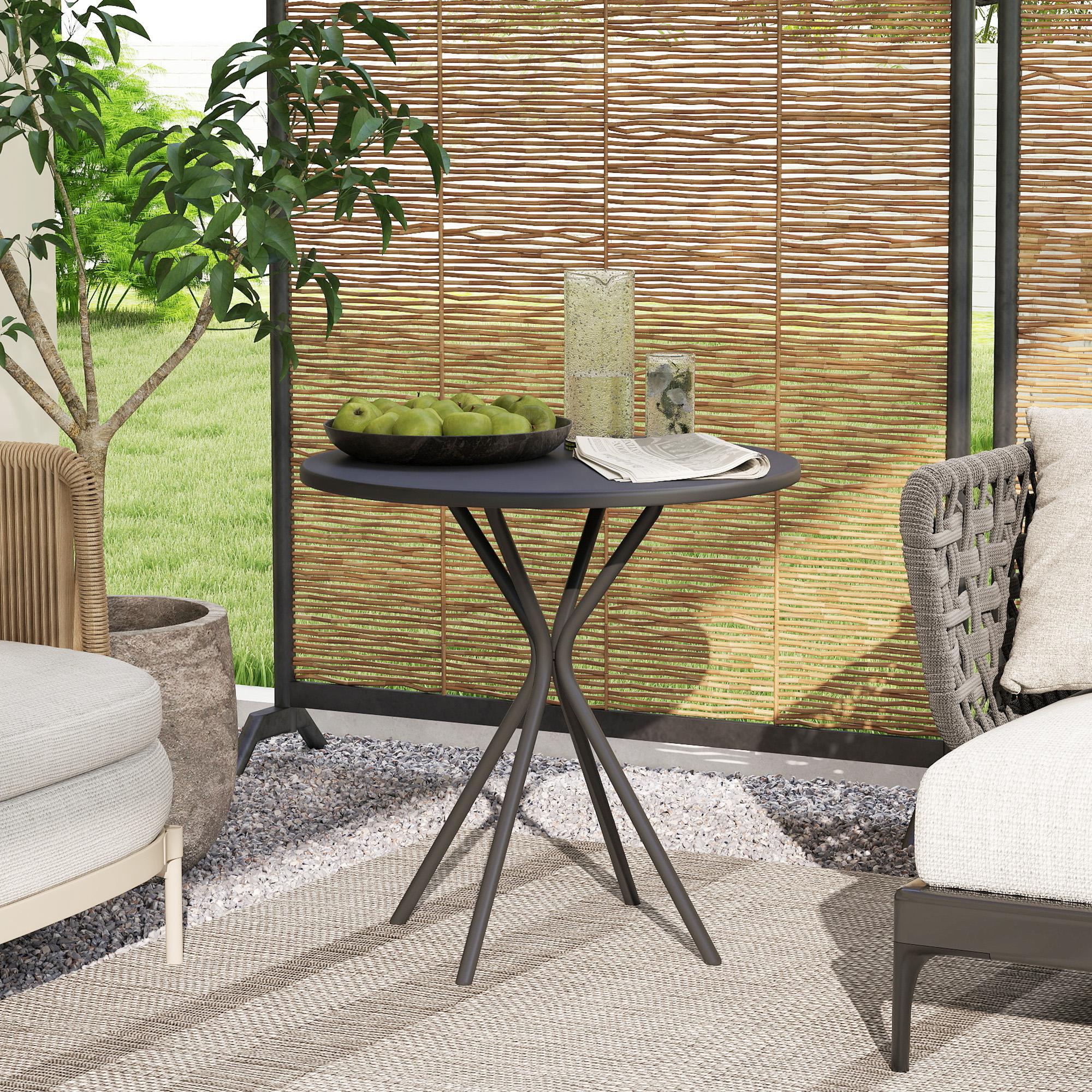 Table de jardin Acier Outsunny - 7