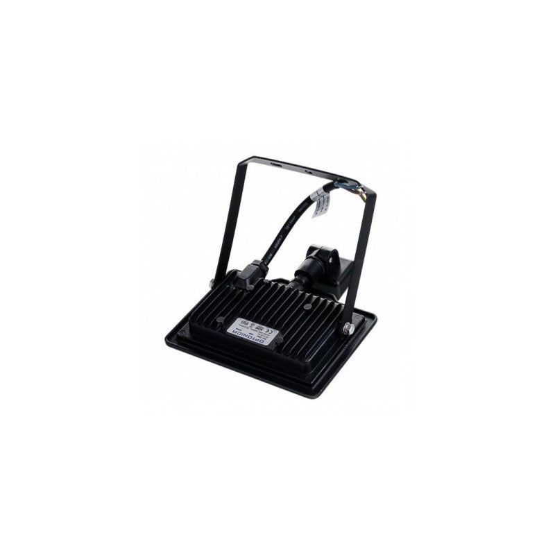 Projecteur LED SMD Noir – 20W – 1600lm – IP65 – Capteur PIR – 6000K - 3