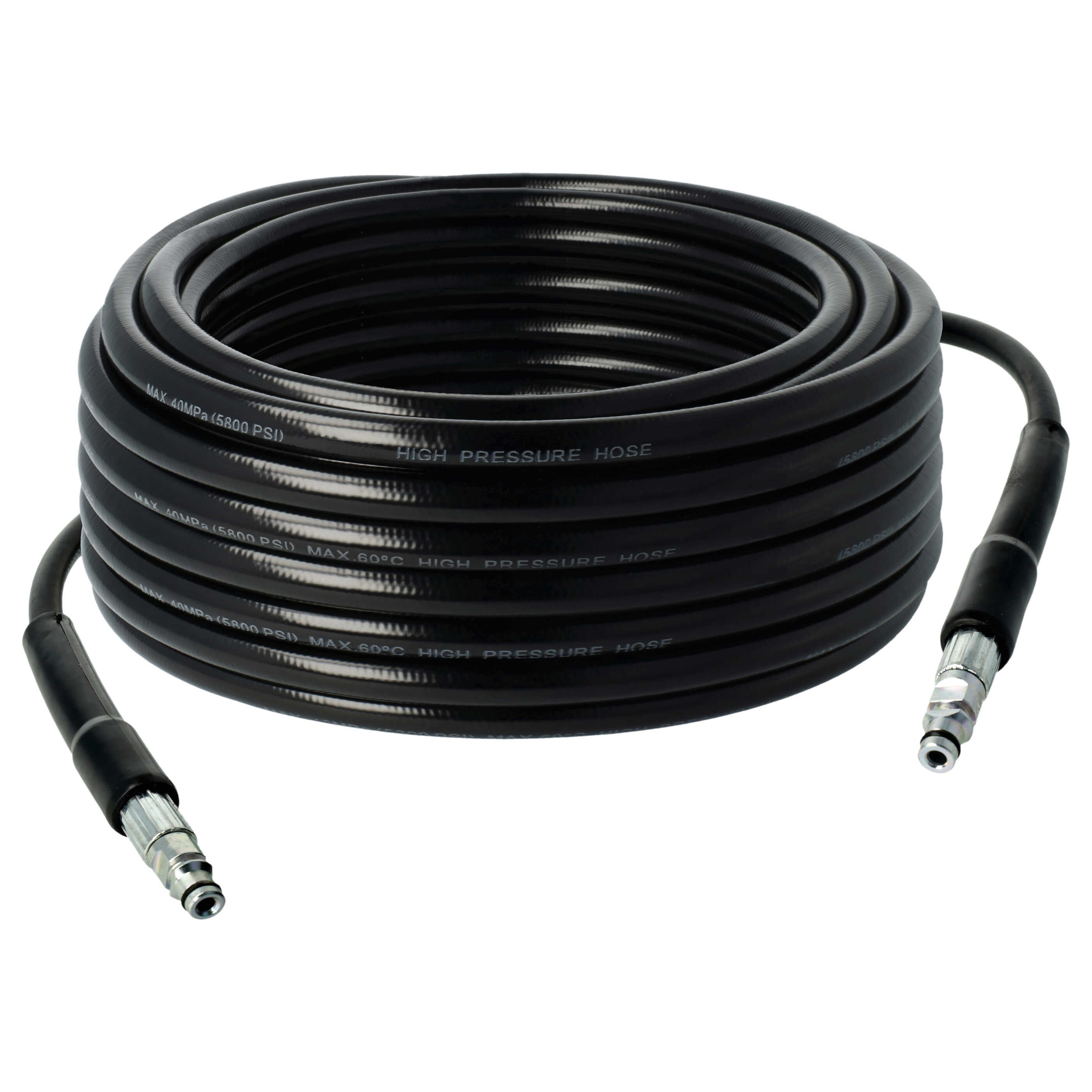 Vhbw Tuyau De Rallonge 5 M Compatible Avec Kärcher K 3.97 M Plus, K 3 97 M Plus K 3 97m Nettoyeur Haute Pression Avec Connexion M22 X 1 5 Noir 84368393