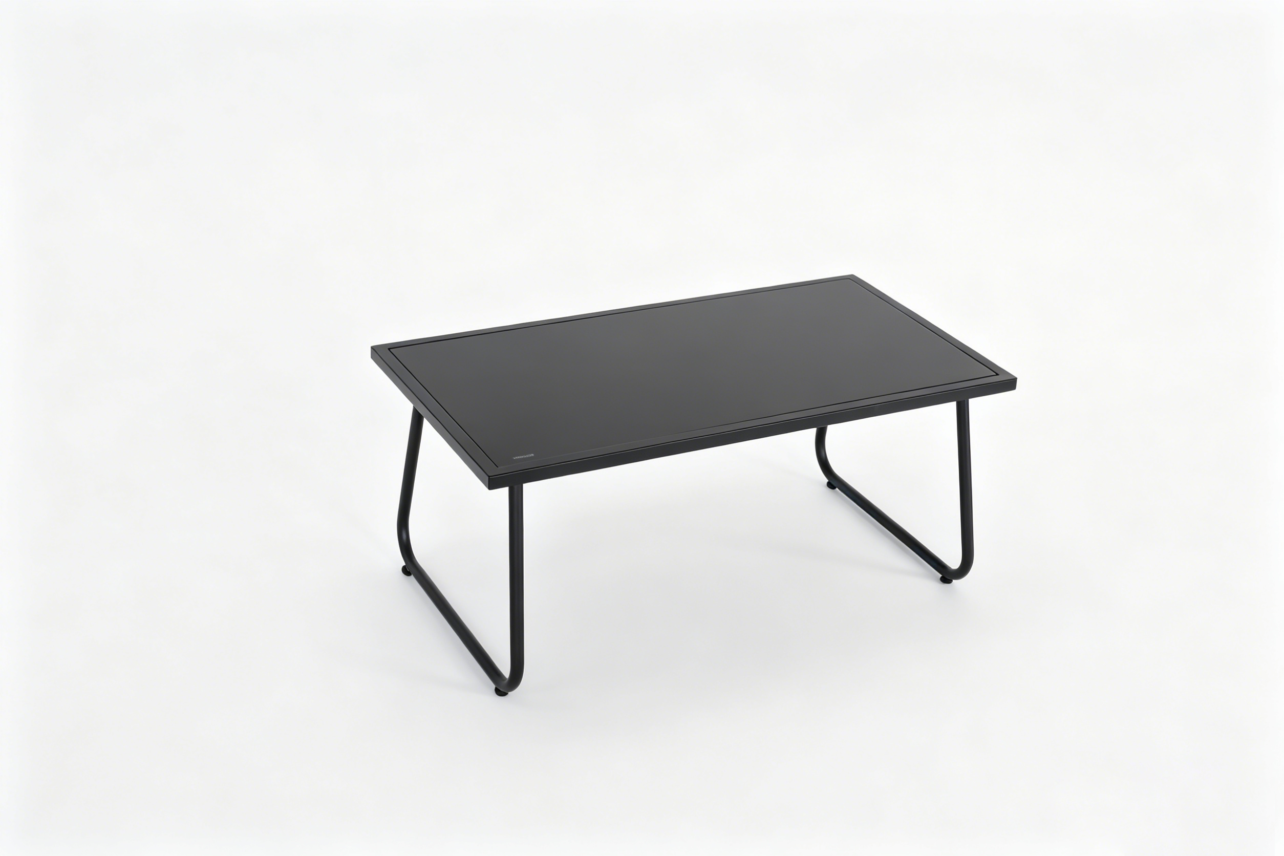 Ensemble de jardin acier textilène 4 pièces table en verre - 5