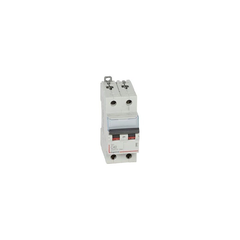 Disjoncteur DX³6000 - 40A - 2P - Courbe C - Vis/Vis - 5