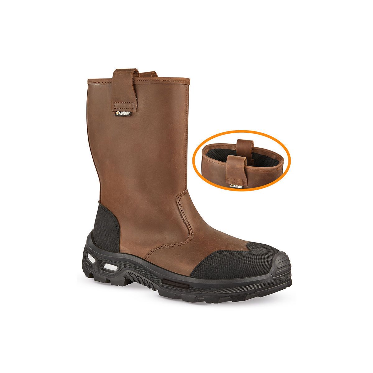 Bottes de securite JALMUDO SAS S3 JALLATTE Taille 38 Leroy Merlin