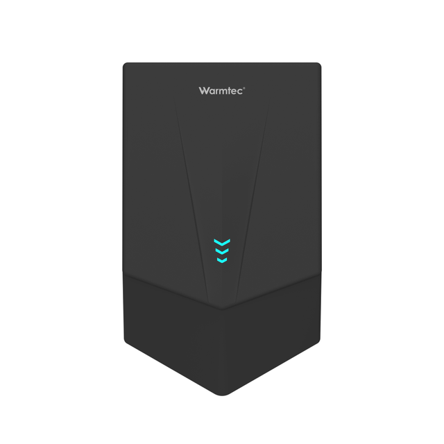 Suszarka do rąk Warmtec 1300W automatyczna suszenie 10 sek ABS czarna K-Flow