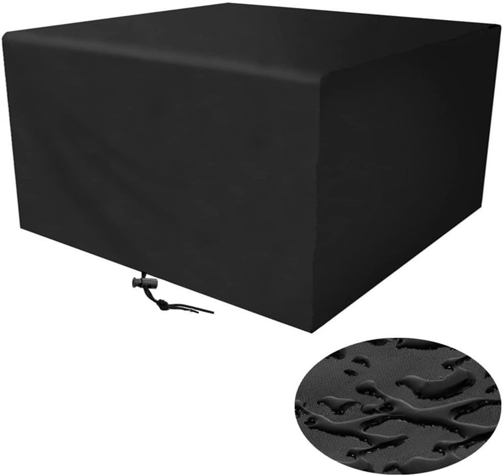Housse De Protection Imperméable Pour Meubles De Jardin 130x80x100cm - Tissu Oxford 420D, Anti-UV, Coupe-vent