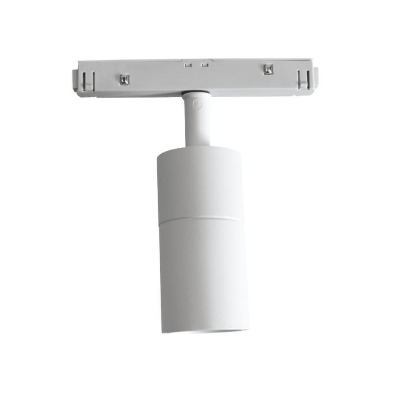 Spot LED sur Rail Magnétique 48V 7W Orientable - Blanc Neutre 4000K - 5500K / Noir / Non - SILUMEN - 3