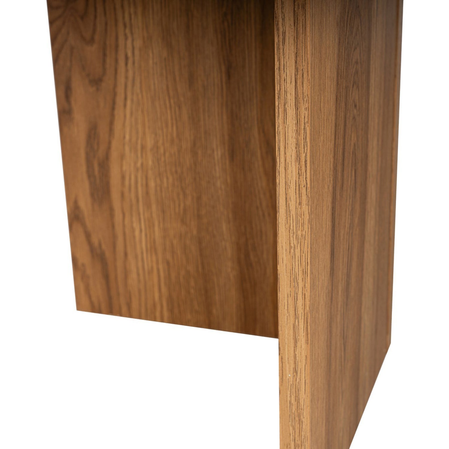 Table basse design ovale bois 120cm RAAV - 9