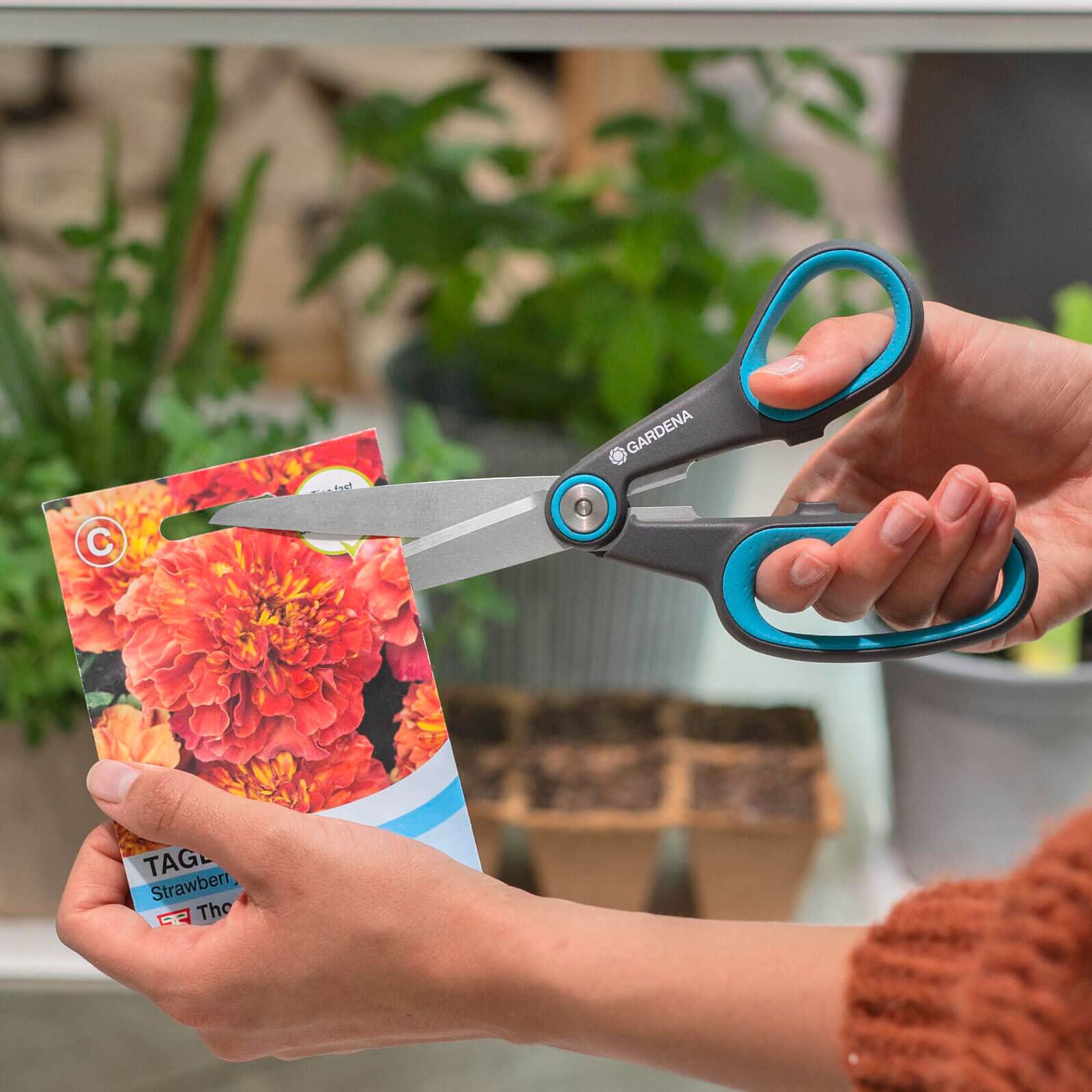 GARDENA MultiCut. Ciseaux multi-usage. Coupes précises et nettes. Poignées ergonomiques. Convient pour un usage alimentaire. (12215-20) - 8