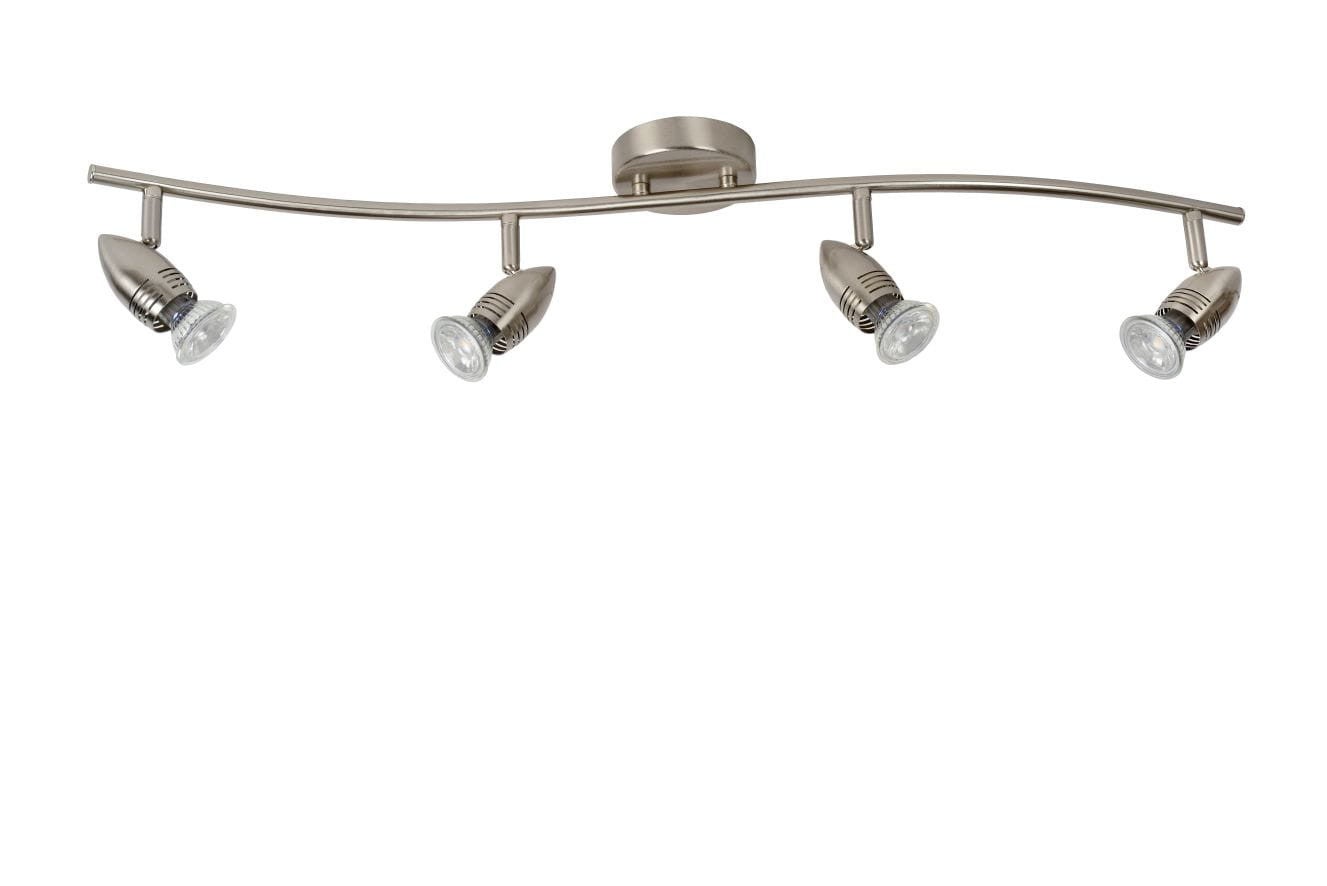 Spot plafond CARO-LED - Chrome Dépoli - 4xGU10 (MR16) - Lucide - 2