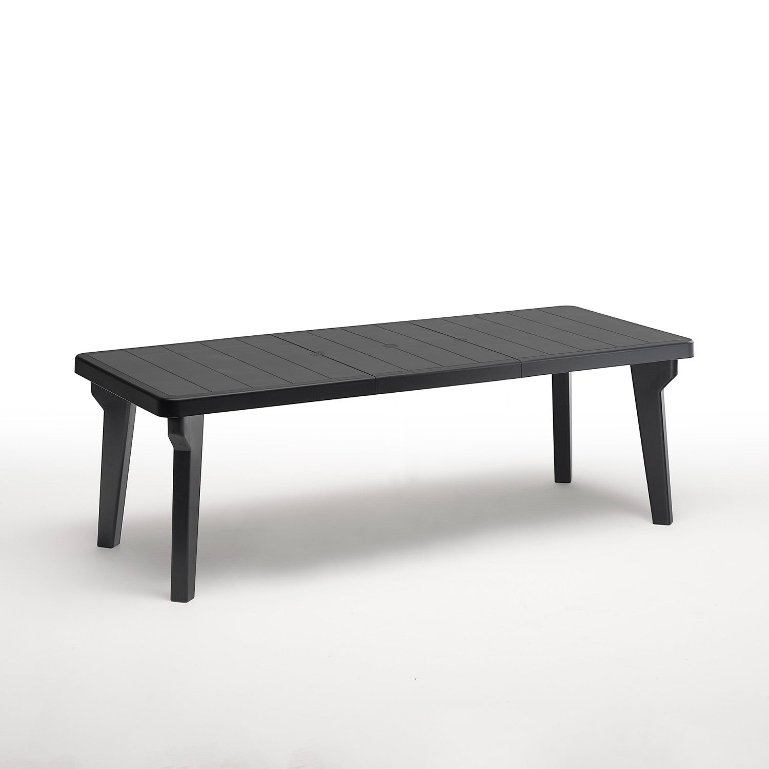 Stół ogrodowy zewnętrzny rozkładany 160-220x90cm polipropylen Bergen