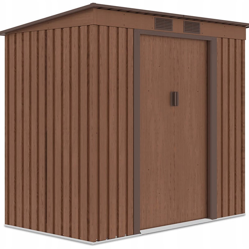 Domek Ogrodowy Narzędziowy na Narzędzia Szopa OREGON 201x121cm Metalowy 1 szt