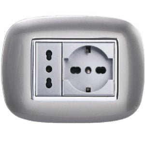 Presa volante Fanton 10A Bianca