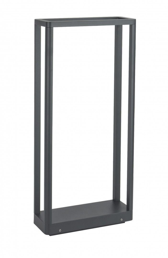 Lampa ogrodowa stojąca Arma ciemnoszara LED 9W 4000K 360lm IP65 wym: 50 x 23 x 8,6 cm aluminium SU-MA