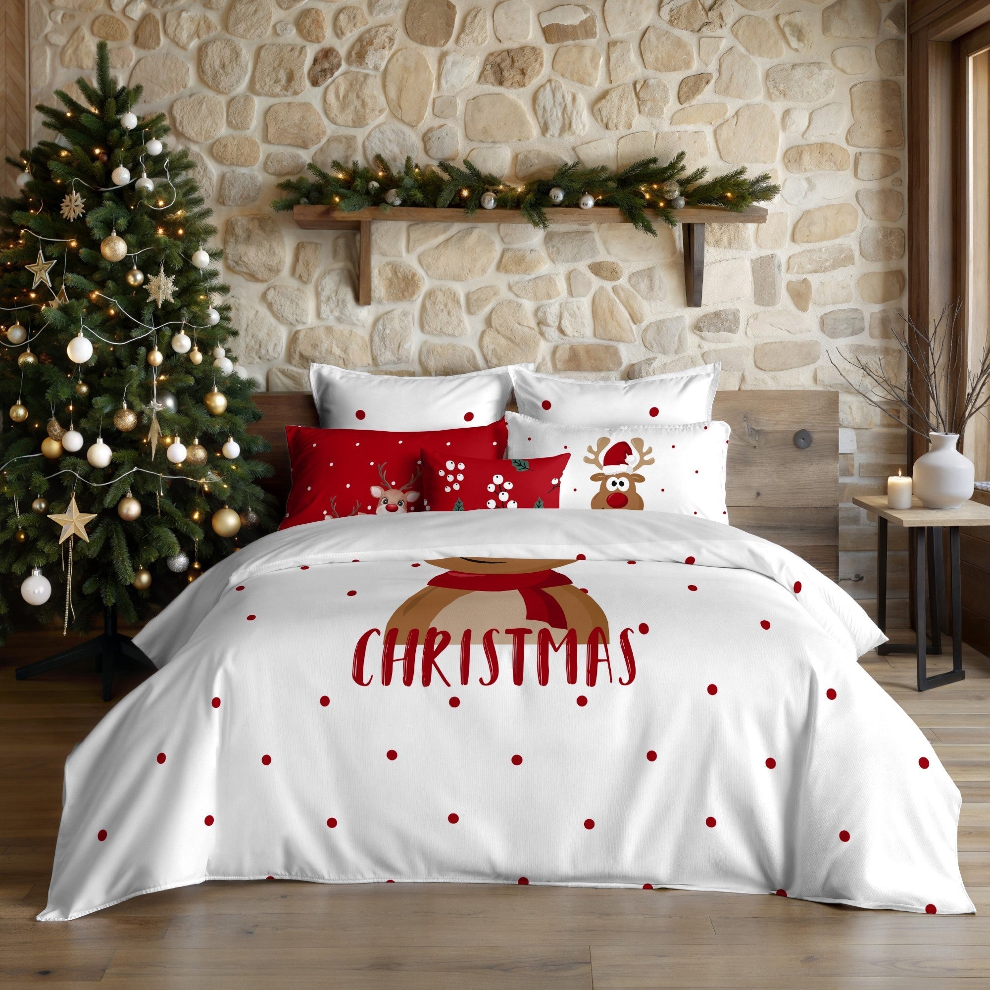 Housse de couette avec boutons-pression Laponia 21 200x200 cm - 3