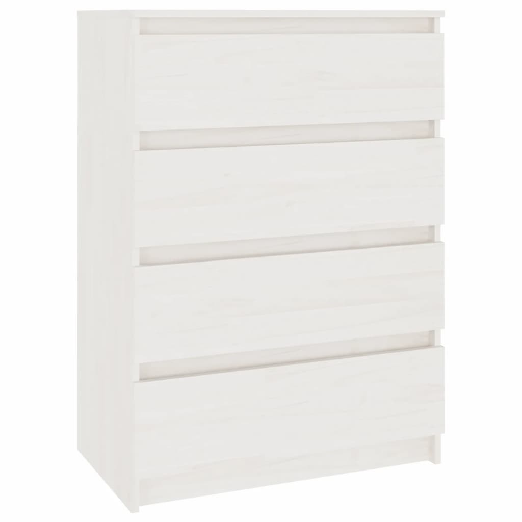 Armoire penderie blanche avec bloc 3 tiroirs GoodHome Atomia H. 187,5 x