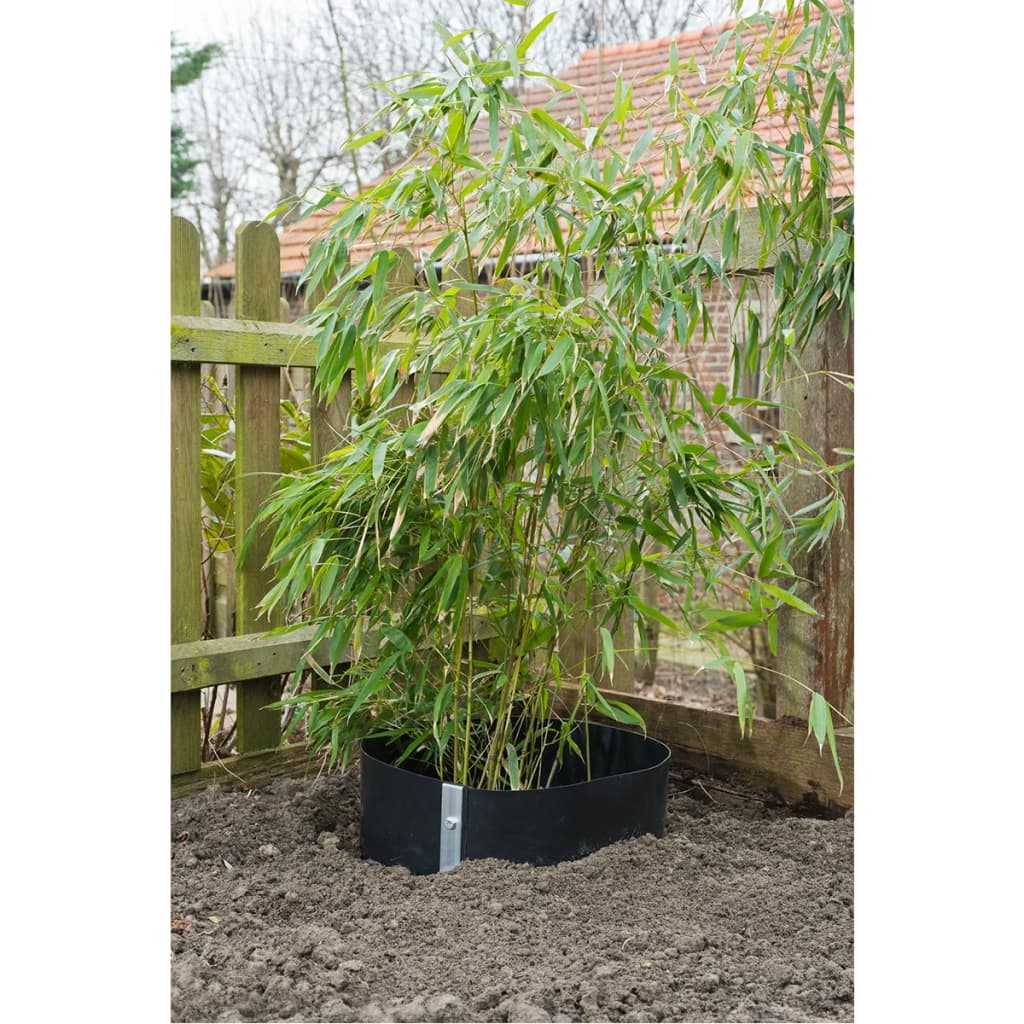 Bâche anti-racines 0,7x3 m PEHD Noir 6030226 Nature - 6