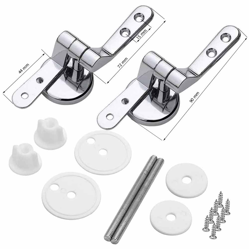 2 Vi Per Sedile WC, Coperchio Dado, Coperchio, K Di Montaggio Per Fissaggio Superiore, Accessori Per Il Bagno, Vi Di Ricambio Per Sedile WC - Foto 8