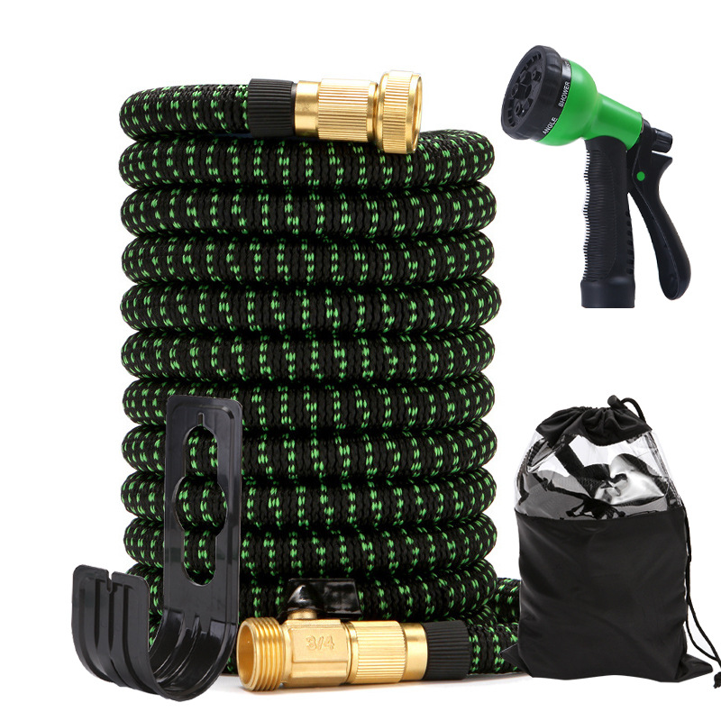 Tuyau D'arrosage Extensible 15 M Avec Pistolet 8 Fonctions - Pour Jardin, Voiture, Animaux - 3