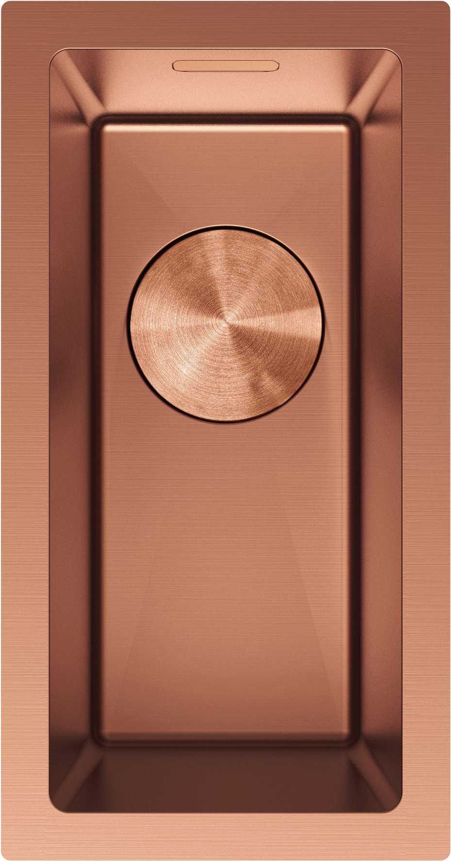 Mexen Trixo zlewozmywak stalowy 1-komorowy 230 x 440 mm, miedź - 6411221000-65
