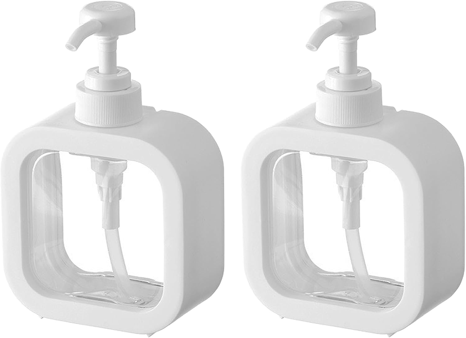 Distributeur de savon, distributeur de savon liquide 2 pièces