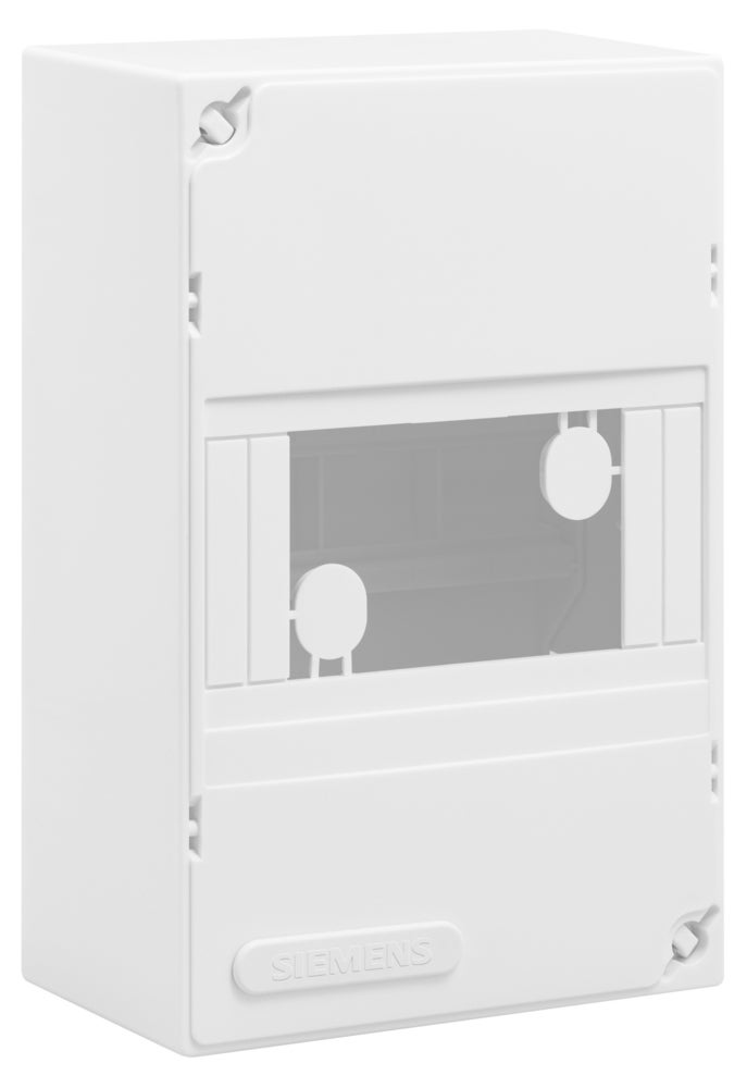 Tableautin électrique Siemens, 1 rangée, 6 modules, dimensions 120 x 180 x 68 mm - 3