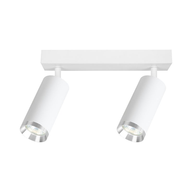 Reflektor sufitowy Spot MICA biały 2xGU10x10W wym: 19,5 x 26 x 6 cm IP20 Milagro