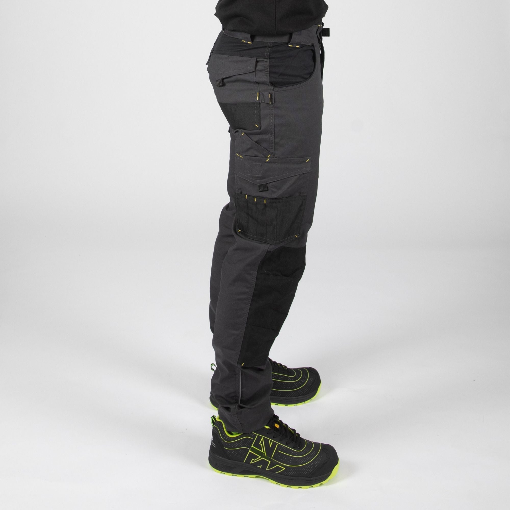 ADAM - PANTALON DE TRAVAIL - 1204 Gris , Noir 52 - 4