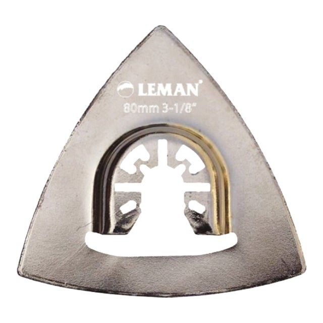 Plateau de ponçage diamantée pour machine multifonction - Longueur d'arête : 80 mm - LEMAN