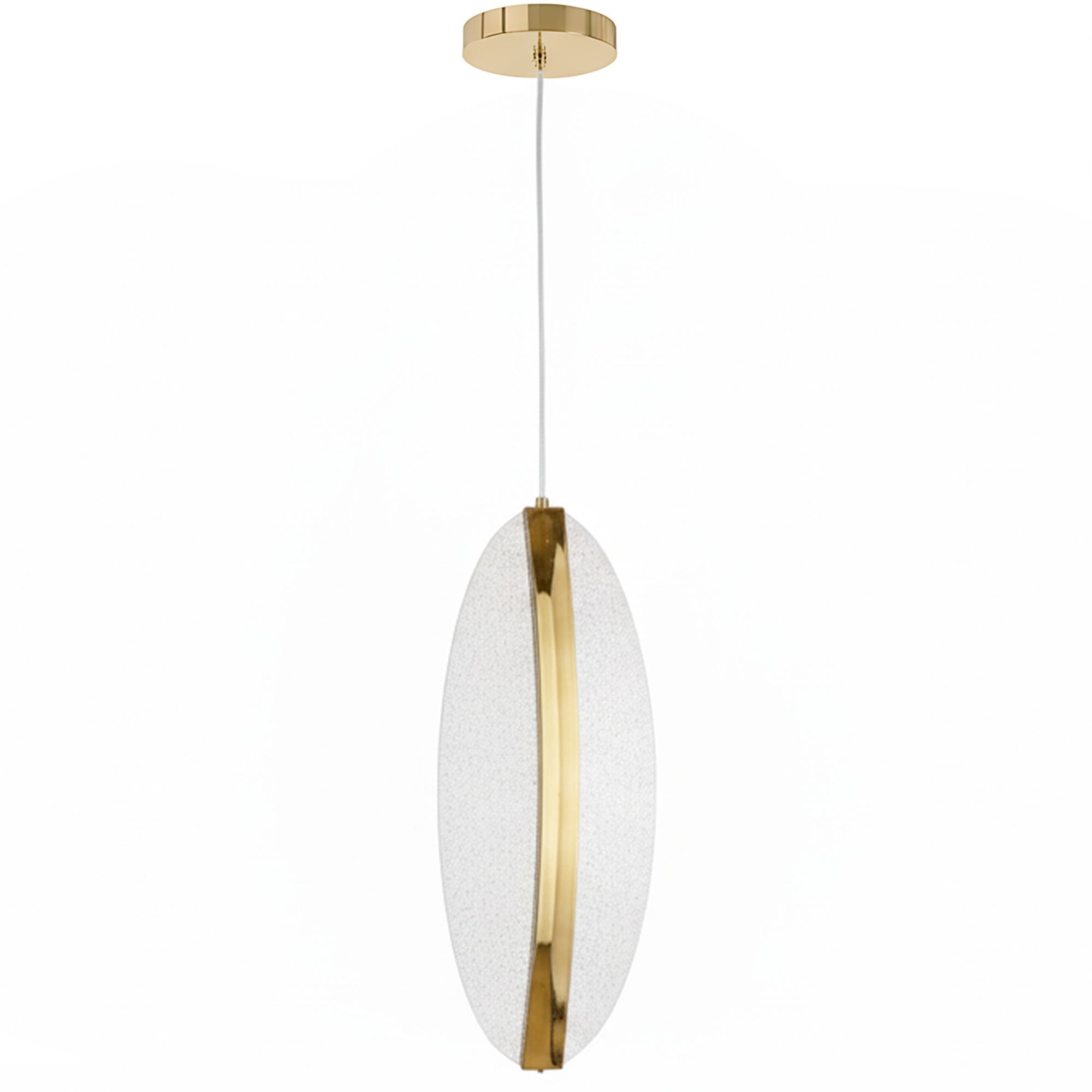 Lampa Sufitowa Wisząca Toolight G131-Cp Złoty Led