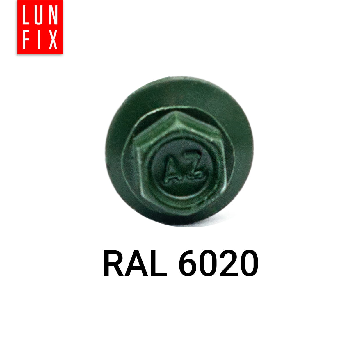 Blachowkręty wkręty farmerskie 4,8x55mm RAL620 zielony 250szt. - 5