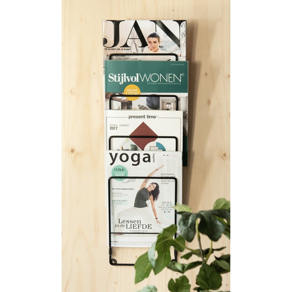 Porte revues mural - PRESENT TIME - 3