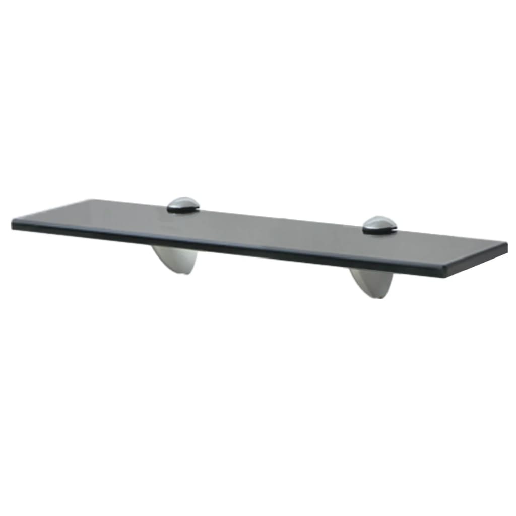 QWORK 2PCS Étagère Suspendue En Verre - Range Verre Suspendu Noir Pour Cuisine, Bar Ou Salle à Manger