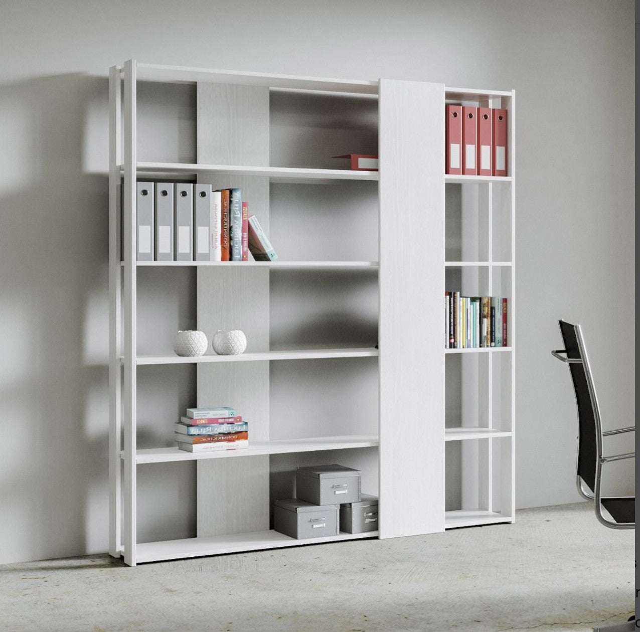 Bibliothèque ouverte en béton Kato B - 8